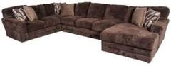 Everest 3pc Sectional Choc