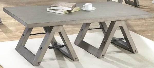 Lane - Weather Grey Cocktail Table