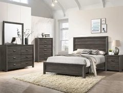 Adelaide King Bed, D/M, Nightstand