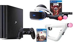 Sony - PS4 Pro Bundle(6 Items):PS4 Pro Console&VR Starter