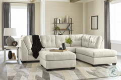 Falkirk Parchment RAF Chaise Sectional