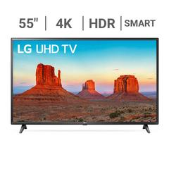 Lg - 55" 4K UHD HDR LED webOS 4.0 Smart TV
