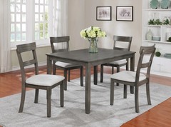 Henderson Grey Dinette with Four (4) Chairs