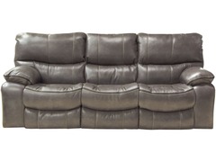 Catnapper - Camden Steel Lay Flat Reclining Sofa