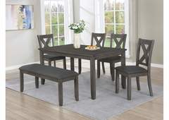 Favella Dinnette w/ 4 Chairs and Bench