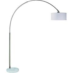 Crown Mark - White Floor Lamp