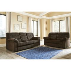 Ashley Furniture - Gosnell Chocolate Sofa and Loveseat