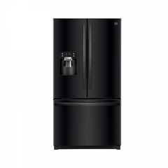 Kenmore - 25.6 cu ft French Door Refrigerator - Black