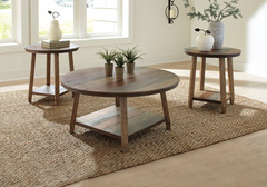 Ashley Furniture Raebecki Multi Casual Occasional Table Set